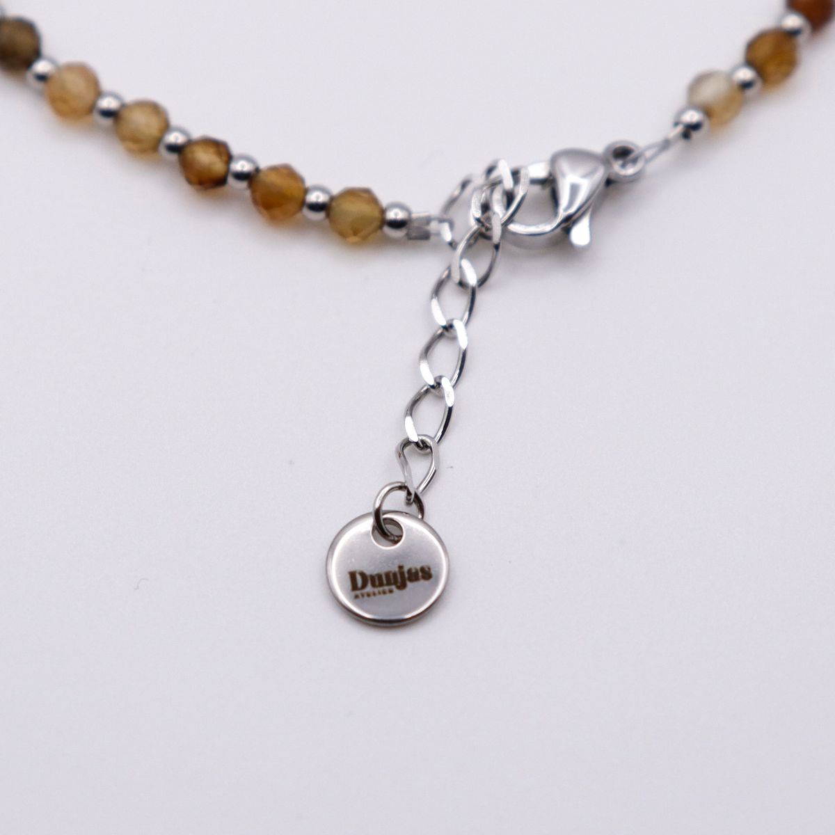 Armband Achat Silber Wasserfest. 