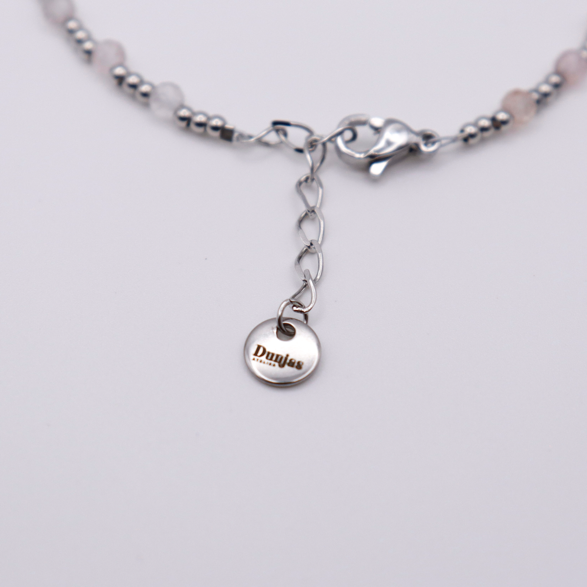 ArmbandErdbeerquarz silber