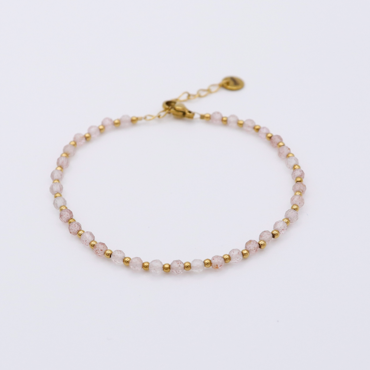 Bracelet Quarz gemestone gold Plated