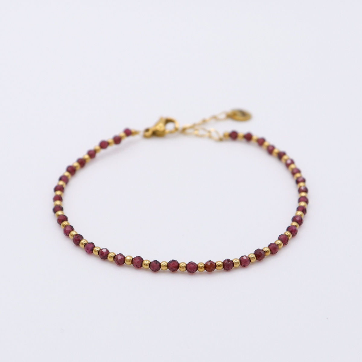 Braclet gemstone stainless steel