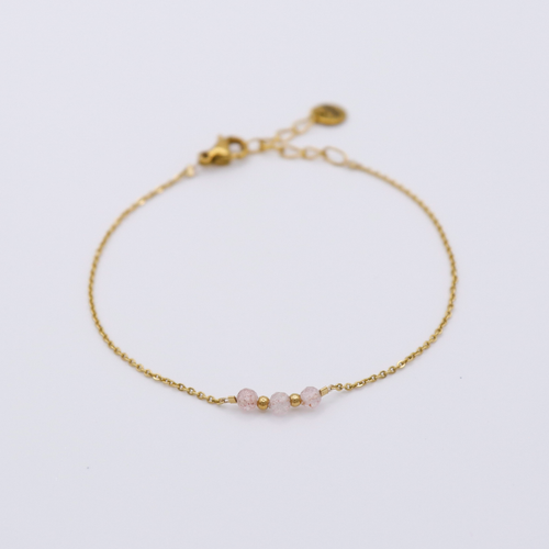 bracelet gemstone stainless steel