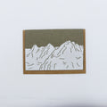 Linocut card